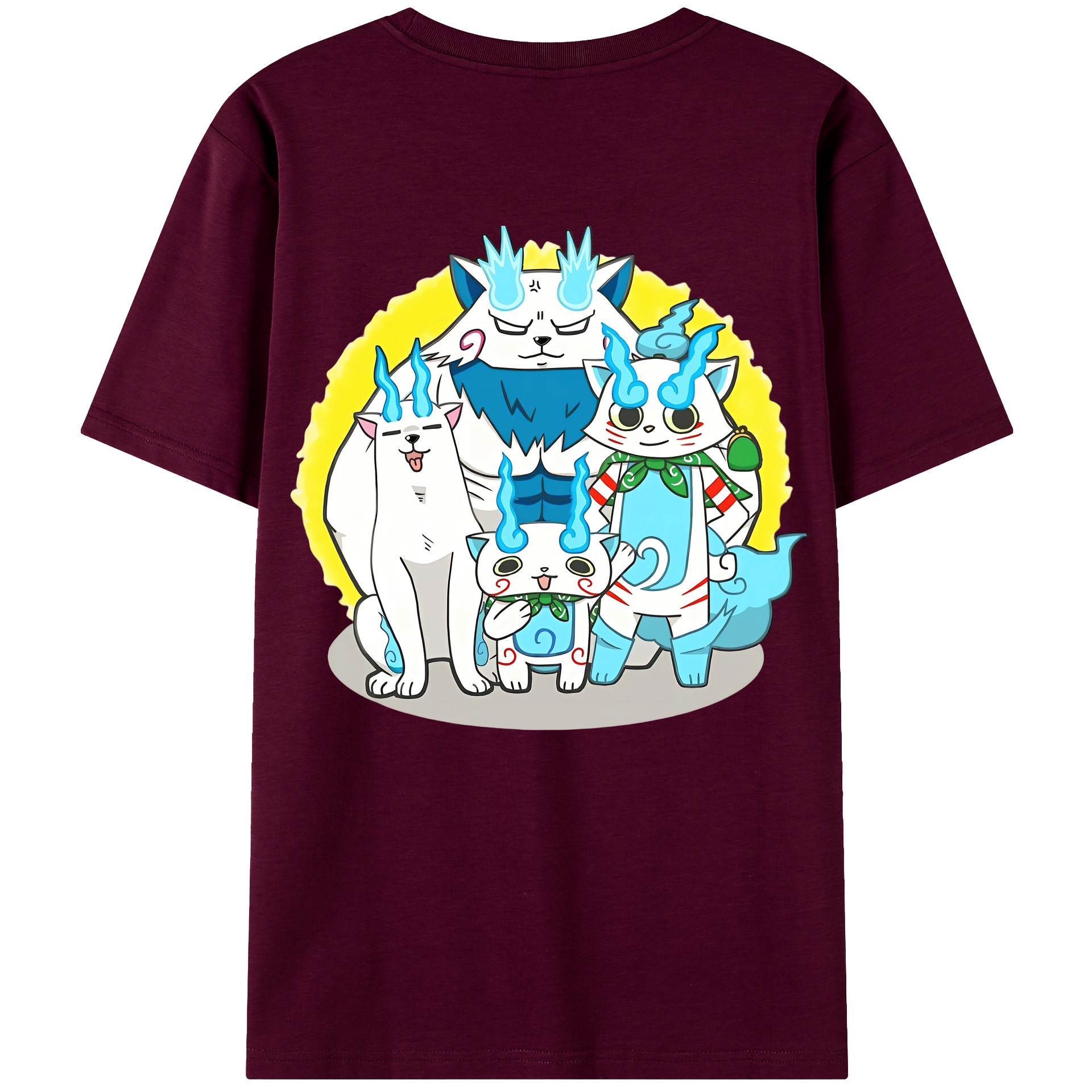 （画像用） 妖怪ウォッチ Yo-kai Watch レディース半袖Tシャツ(バックプリント)